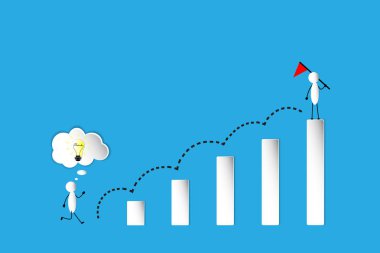 grafik ve lamba fikir, lider kavramı 