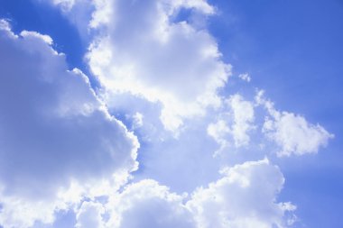 mavi gökyüzü ve bulut, mavi abstratc arka plan