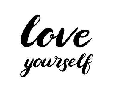 Kafanı metin seviyorum. Fırça hat.