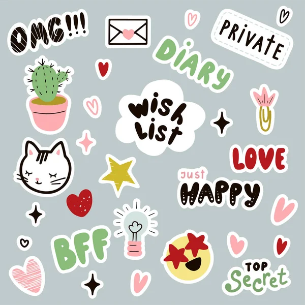 Kawaii Stickers Images – Browse 233,729 Stock Photos, Vectors, and Video