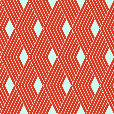 Geometrik dikişsiz desen. vektör illüstrasyonu