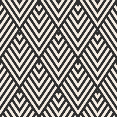 Geometrik dikişsiz desen. vektör illüstrasyonu