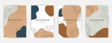 Zarif sürekli çizgi çizimi. Çok az sayıda soyut yaratıcı evrensel sanatsal şablonlar. Poster, kart, davetiye, el ilanı, kapak, afiş, pankart, broşür ve diğer grafik tasarım için iyi.