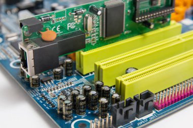 Elektronik bilgisayar çipli bilgisayar anakartı