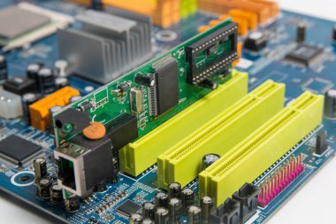 Elektronik bilgisayar çipli bilgisayar anakartı