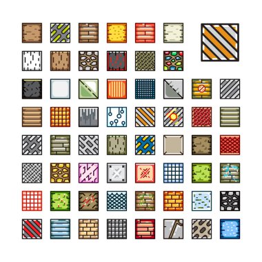 Video oyun için tilesets kümesi