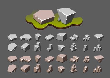 İzometrik taşlar için video oyunları