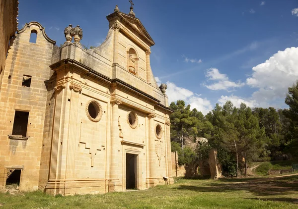 Gracia Virgin Convent Fresneda Teruel Provinsen — Stockfoto