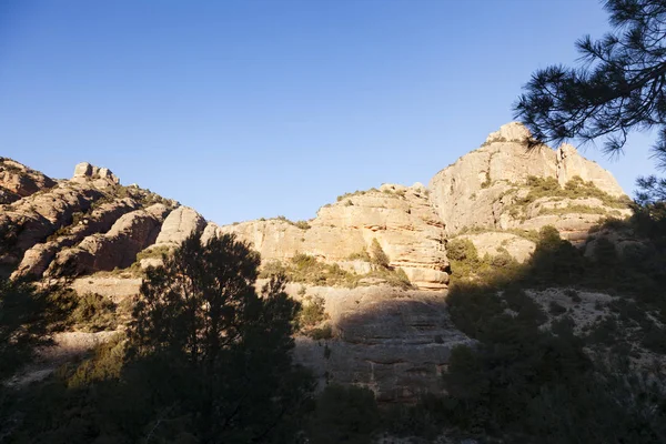 Montañas Los Ports Pico Galera Beceite España —  Fotos de Stock