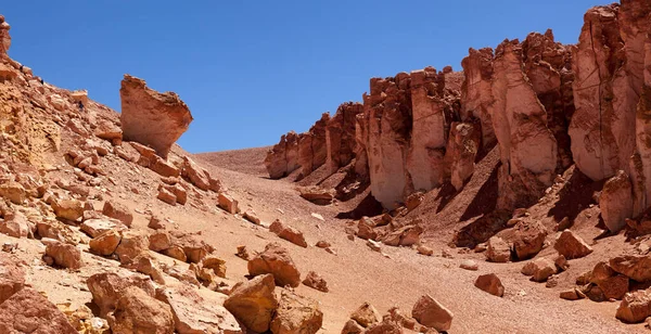 タラの塩 アタカマ砂漠 チリ北部 — ストック写真