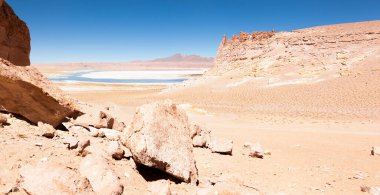 Tara 'nın Salar' ı, Atacama Çölü. Kuzey Şili