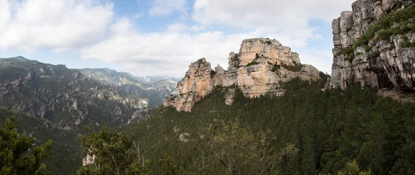 ポルテル ディアブルのパノラマ ポート山脈 バレンシア — ストック写真