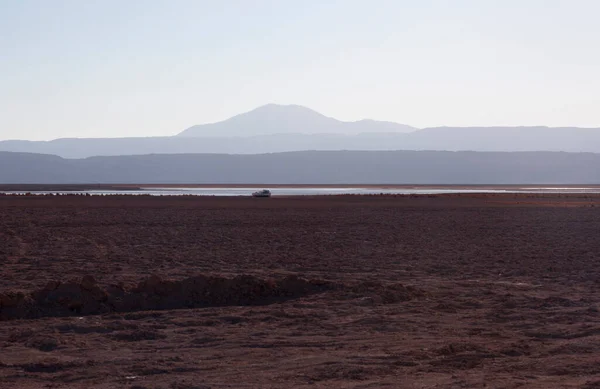 Kilátás Licancabur Vulkán Atacama Sivatag Közelében San Pedro Chile — Stock Fotó