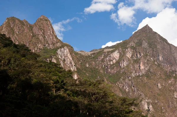 Στα Βουνά Των Άνδεων Τρόπος Για Machu Pichu — Φωτογραφία Αρχείου
