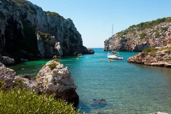 Mittelmeer Auf Menorca — Stockfoto