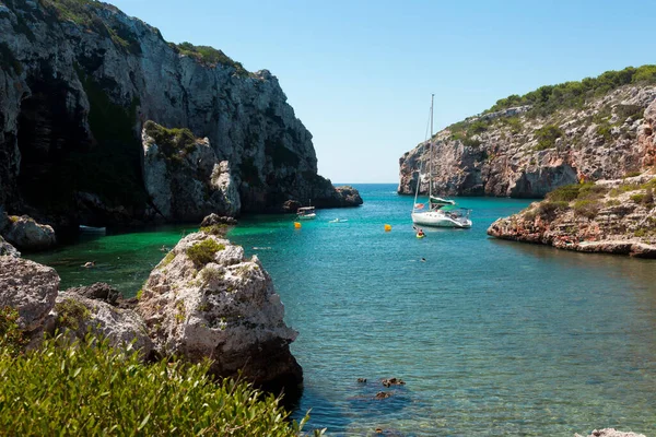 Mediterraneo Nell Isola Minorca — Foto Stock