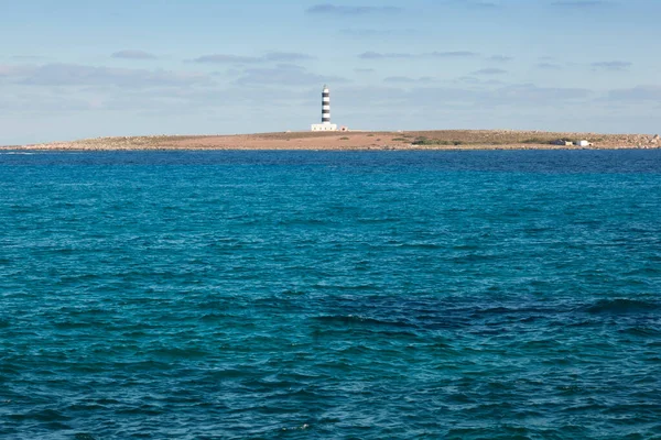 Fyrtornet Menorca Island Spanien — Stockfoto