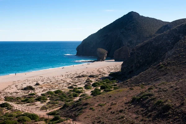 Vistas Parque Natural Del Cabo Gata Almería España —  Fotos de Stock