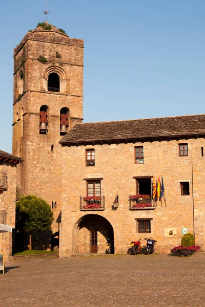 Gamla Byn Huesca Provinsen Spanien — Stockfoto