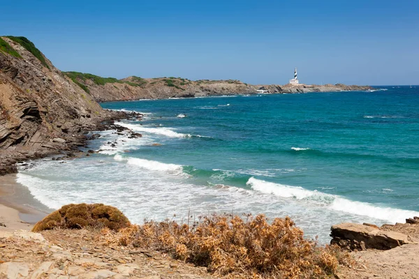 Morze Śródziemne Wyspie Menorca Zdjęcia Stockowe bez tantiem