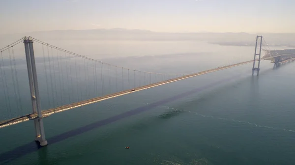 Aerial View Bridge — Stock Photo, Image