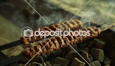 Izgaradaki Türk Kebabı