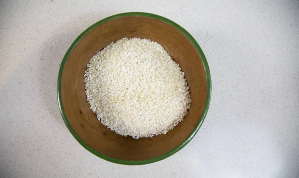 Rice Bowl Isolated Background — Stock Photo, Image