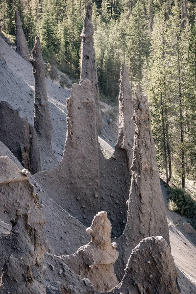 Pinnacles Area Crater Lake National Park Oregon — Stock Photo, Image