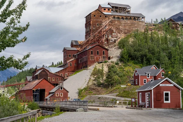 Mccarthy Alaska benimdir terkedilmiş Kennicott bakır maden ve UNESCO Dünya Miras Listesi