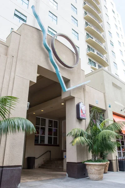 May 2018 San Diego Exterior Dunkin Donuts 1990S Aesthetic Building — Stock Photo, Image