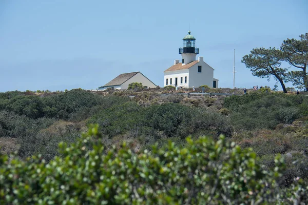 Old Point Loma Lighthouse Located Cabrillo National Monument San Diego — Stock Photo, Image