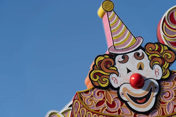 July 2018 Las Vegas Nevada Close Abstract Artistic View Clown — Stock Photo, Image
