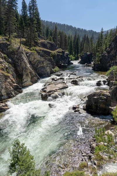 Dolch Fällt Der Offenen Kirchenwüste Von Idaho — Stockfoto