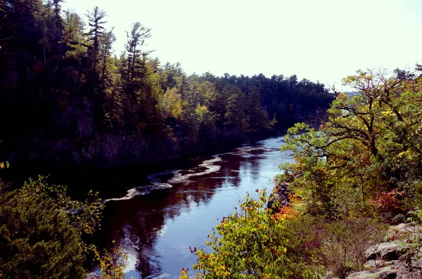 Taylors Falls Interstate State Park Dans Minnesota Par Une Journée — Photo