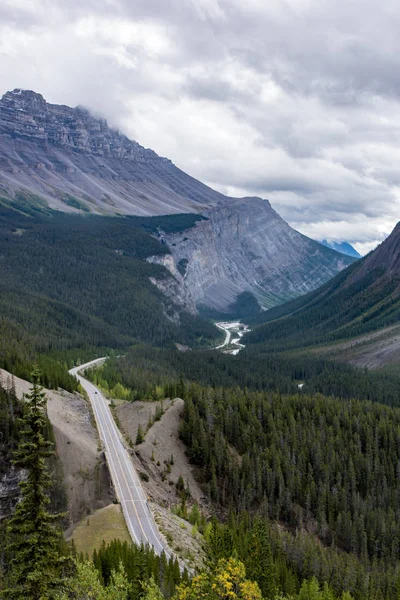 Icefields Parkway Alberta Canadá Las Rocosas Canadienses Parque Nacional Jasper —  Fotos de Stock