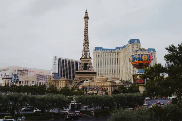 Luglio 2018 Las Vegas Nevada Vista Della Striscia Las Vegas — Foto Stock