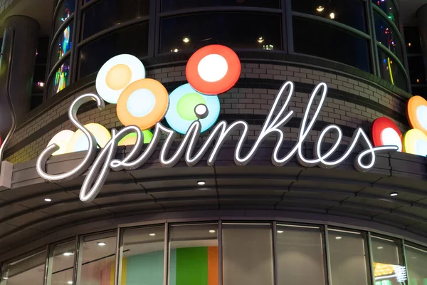 July 2018 Las Vegas Nevada Sprinkles Cupcakes Sign Las Vegas — Stock Photo, Image