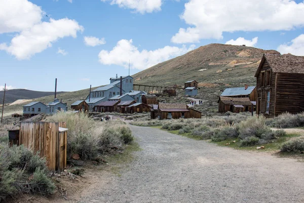 Bodie Kaliforniya Nın Terk Edilmiş Hayalet Kasaba Binalarda Bodie Sierra — Stok fotoğraf