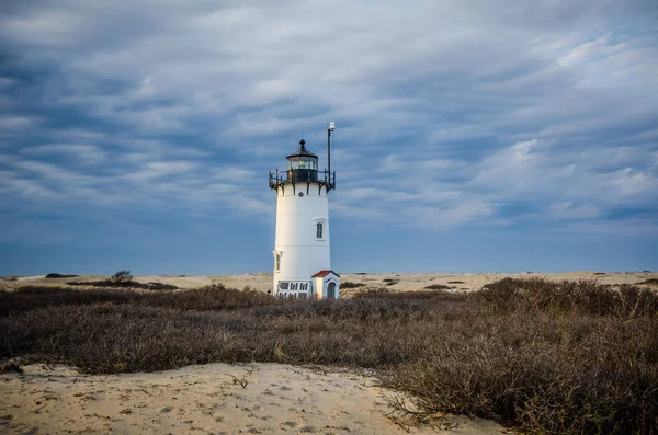 Phare Race Point Sur Littoral National Cape Cod — Photo