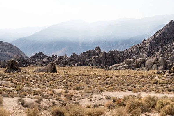 Rocks Boulders Alabama Hills Recreation Area Lone Pine California Eastern — Stock Photo, Image