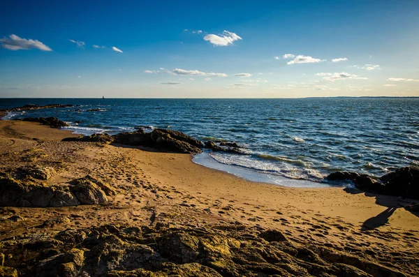 Long Island Sound New Haven Connecticut Deniz Feneri Noktadan Görünümünü — Stok fotoğraf