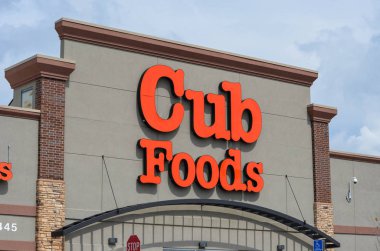 Plymouth, Minnesota - 1 Haziran 2018: Yavru gıdalar bakkal, Midwest. 