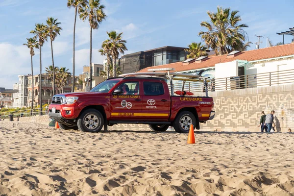 Manhattan Beach, Kaliforniya - 26 Mart 2019: Los Angeles County