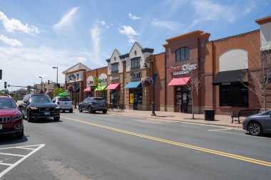 Maple Grove, Minnesota - 21 Temmuz 2019: Mağazaların görünümü ve yeniden