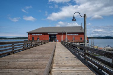 Coupeville, Washington - 9 Temmuz 2019: Coupeville kamu aralık