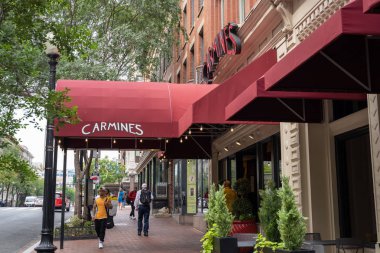 Washington, Dc - 5 Ağustos 2019: Carmines Güney I Dış
