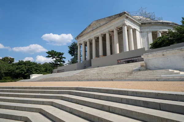 Washington, DC-augusti 6, 2019: Thomas Jefferson Memorial, som s — Stockfoto