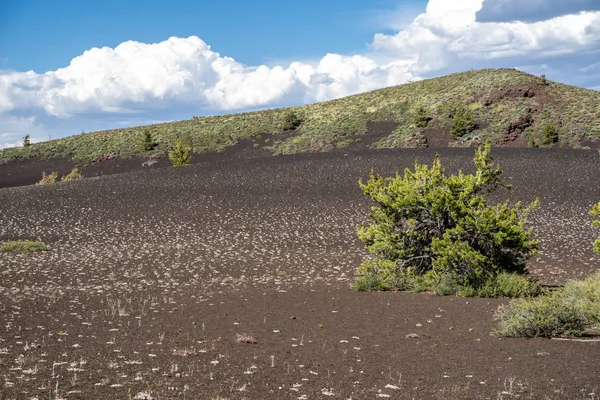 Sopečný kuželový kužel v kráterech měsíčního národního Monume — Stock fotografie