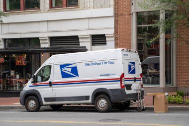 Washington, Dc - 5 Ağustos 2019: A Usps (Amerika Birleşik Devletleri Posta Se