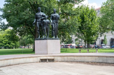 Washington, Dc - 5 Ağustos 2019: İzciler Anıtı, bulun